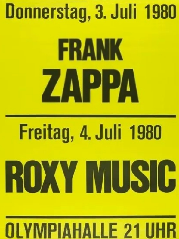 03/07/1980Olympiahalle, Munich, Germany